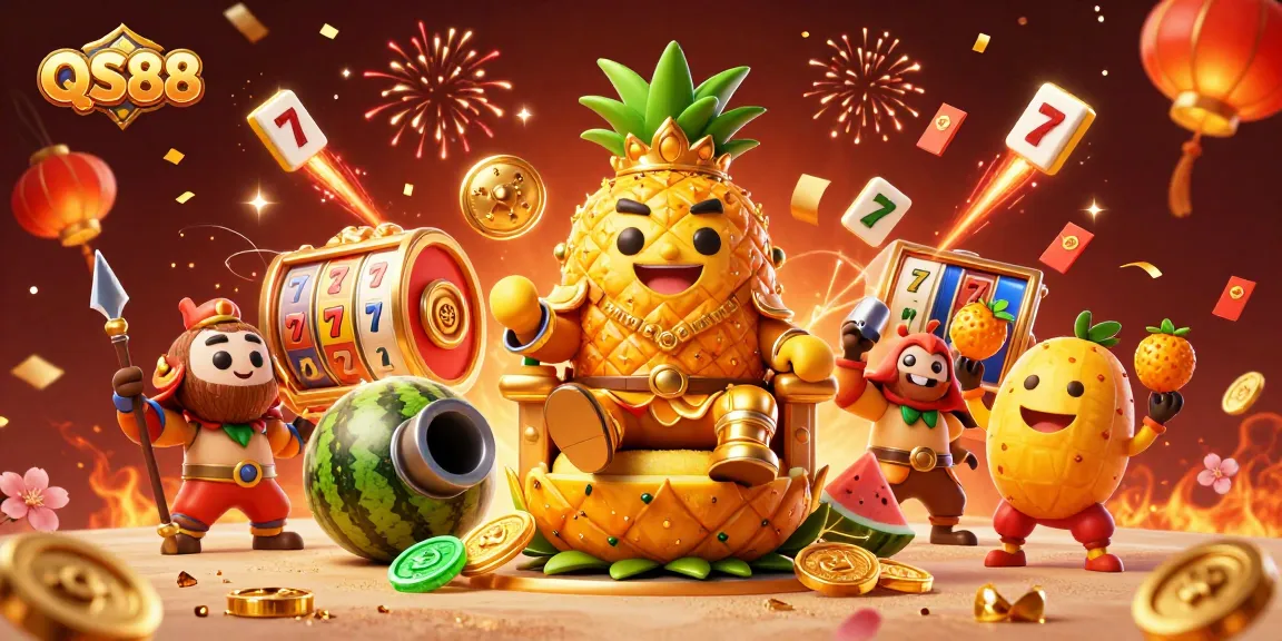 Engage in thrilling gaming experiences at QS88 with dynamic visuals and vibrant casino elements.