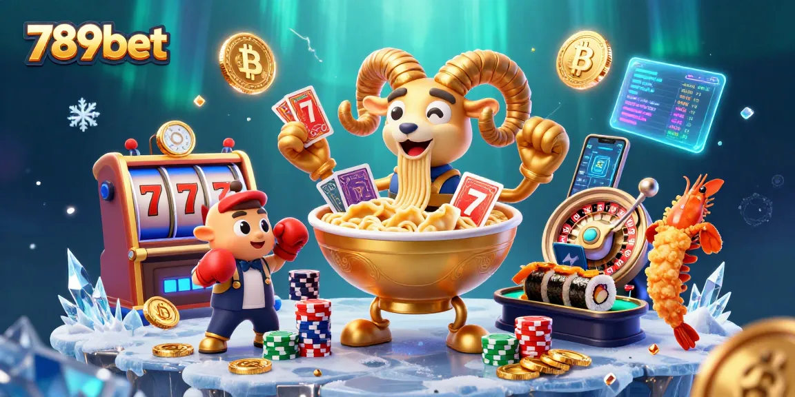 Engage with thrilling casino action at 789bet featuring vibrant elements and energetic characters.